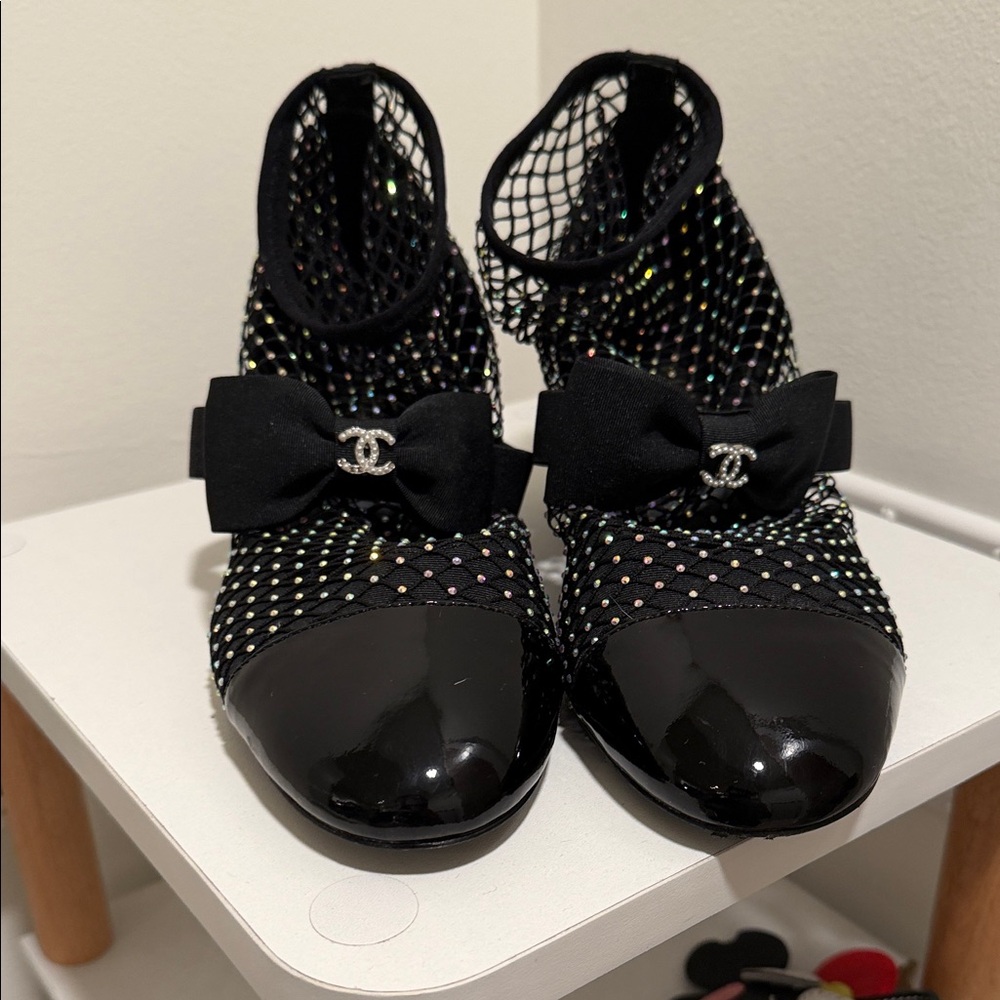 Chanel Crystal Heels